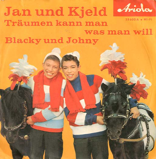 Albumcover Jan & Kjeld - Träumen kann man was man will / Blacky und Johnny
