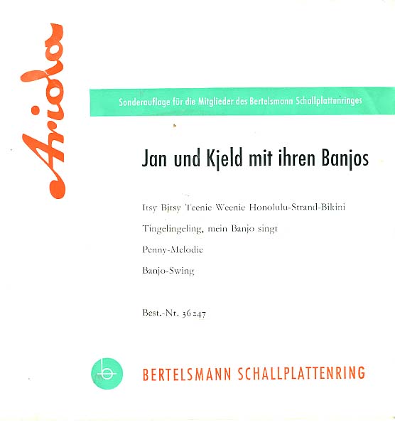 Albumcover Jan & Kjeld - Jan & Kjeld mit ihren Banjos (EP)