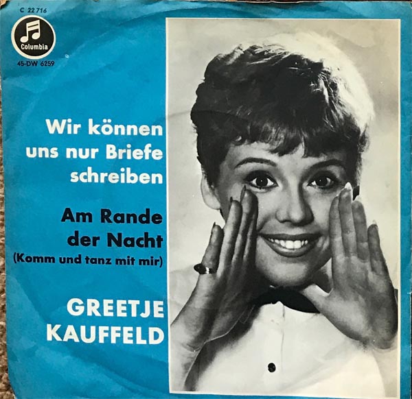 Albumcover Greetje Kauffeld - Wir können uns nur Briefe schreiben / Am Rande der Nacht