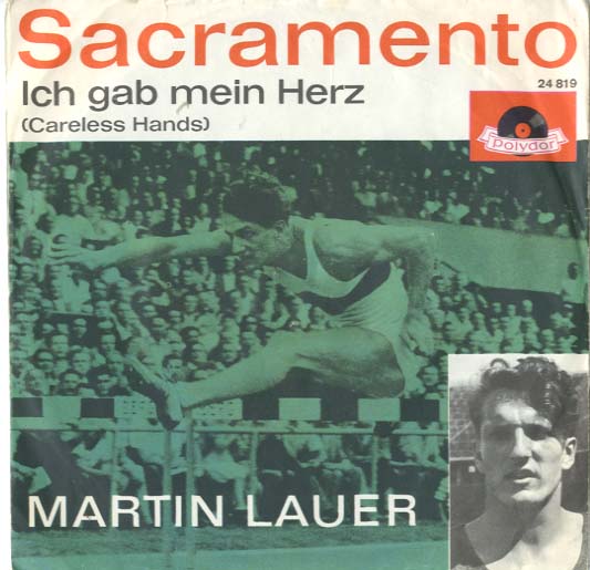 Albumcover Martin Lauer - Sacramento / Ich gab mein Herz