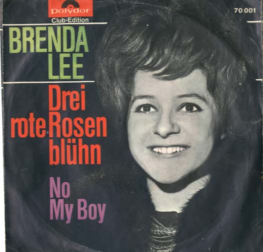 Albumcover Brenda Lee - Drei rote Rosen blühn / No My Boy