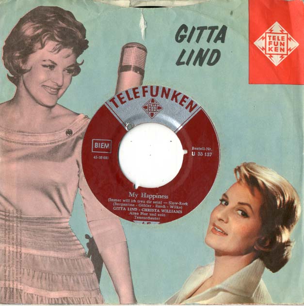 Albumcover Gitta Lind und Christa Williams - My Happiness / Ohne Dich (Near You)