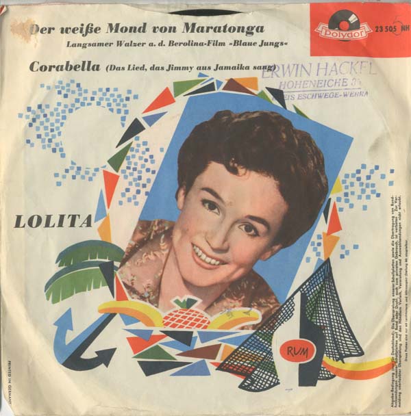 Albumcover Lolita - Der weiße Mond von Maratonga / Carabella