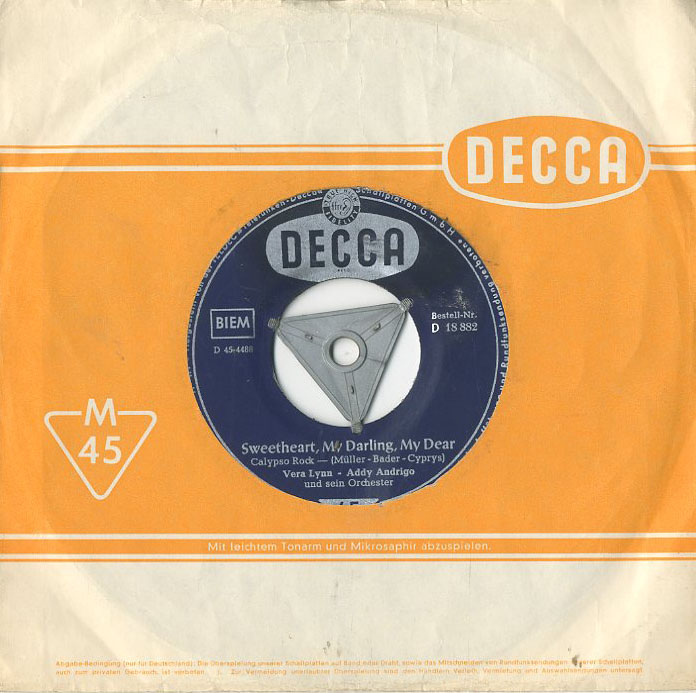 Albumcover Vera Lynn - Sweetheart My Darling  My Dear / Bon Giorno