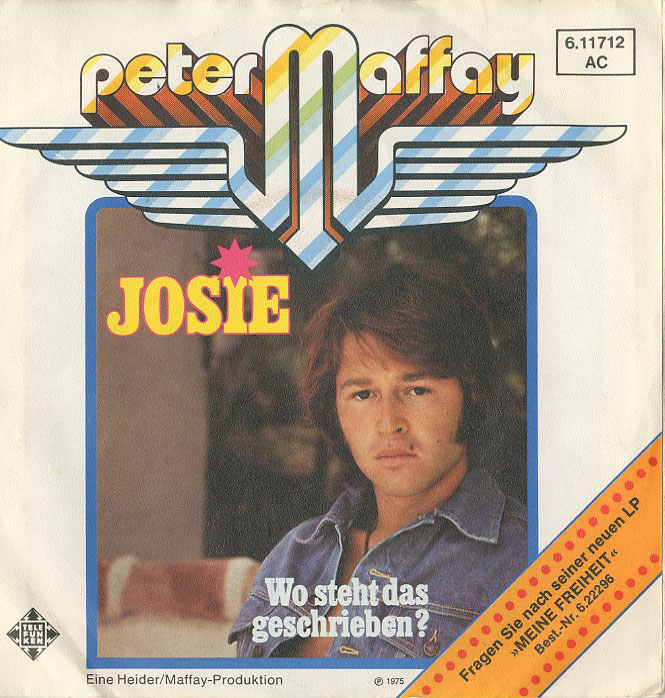 Albumcover Peter Maffay - Josie / Wo steht das geschrieben