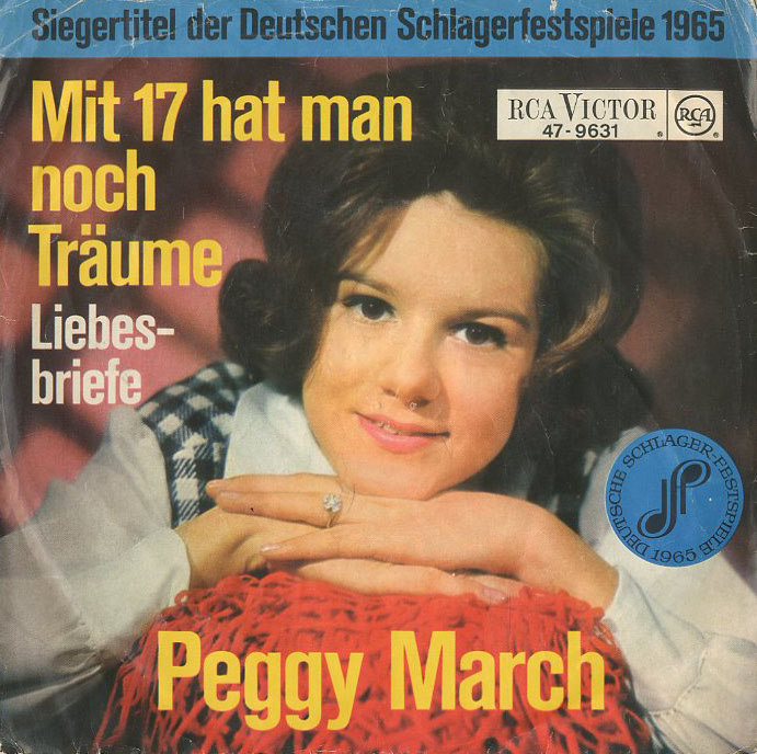 Albumcover (Little) Peggy March - Mit 17 hat man noch Träume / Liebesbriefe