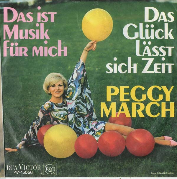Albumcover (Little) Peggy March - Das ist Musik für mich / Das Glück lässt sich Zeit