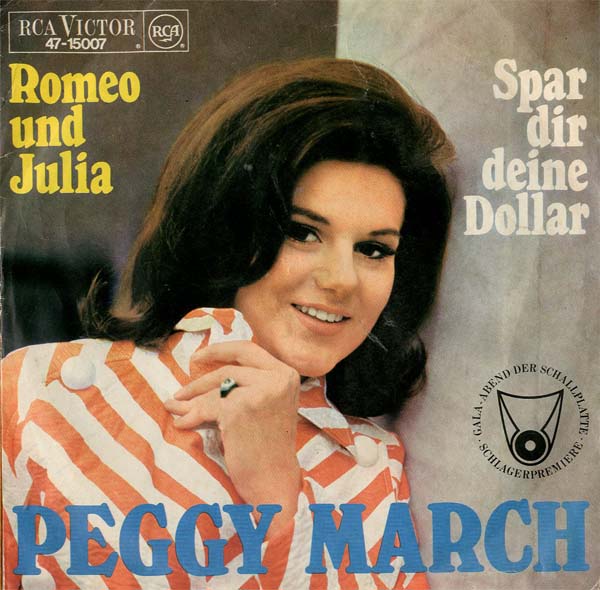Albumcover (Little) Peggy March - Romeo und Julia / Spar dir deine Dollar