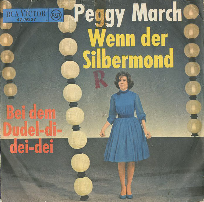Albumcover (Little) Peggy March - Wenn der Silbermond / Bei dem Duden-di-dei-dei