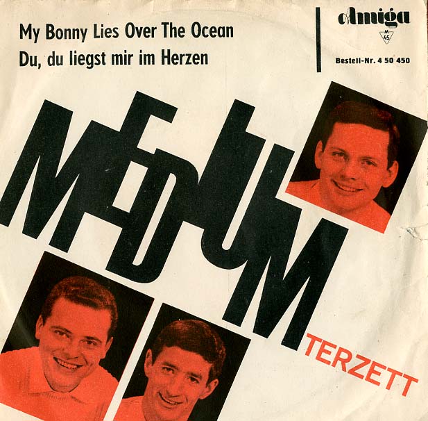 Albumcover Medium Terzett - My Bonnie Lies Over the Ocean / Du du liegst mir am Herzen