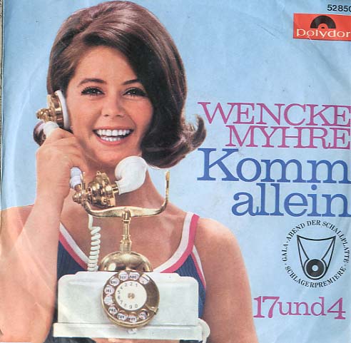 Albumcover Wencke Myhre - Komm allein / 17 und 4