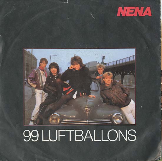 Albumcover Nena - 99 Luftballons / Ich bleib im Bett