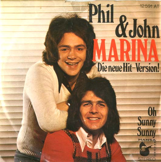 Albumcover Phil & John - Marina / Oh Sunny Sunny
