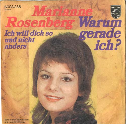 Albumcover Marianne Rosenberg - Warum gerade ich / Ich will dich so und nicht anders