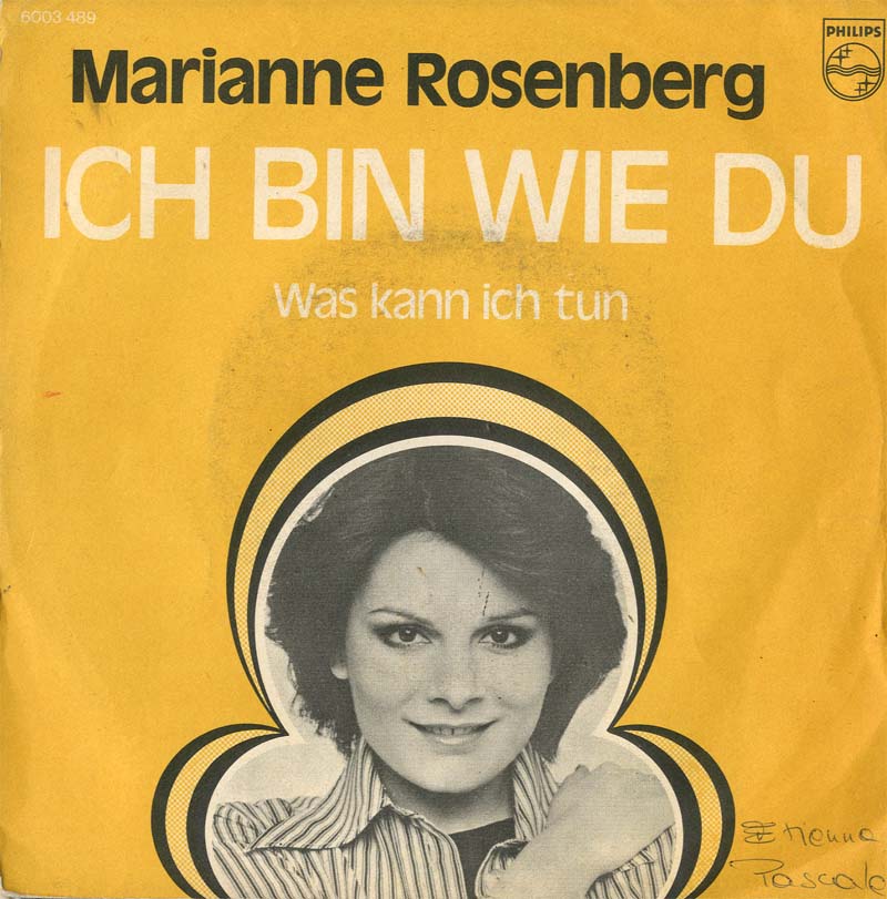 Albumcover Marianne Rosenberg - Ich bin wie du / Was kann ich tun