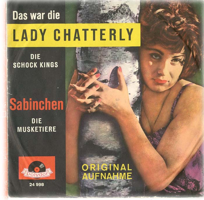 Albumcover Die Schock-Kings - Das war die Lady Chatterley / Sabinchen