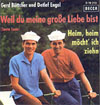 Cover: Gerd Böttcher und Detlef Engel - Weil du meine grosse Liebe bist (Santa Lucia) / Heim heim möcht ich ziehn  (Home on the Range)