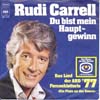 Cover: Carrell, Rudi - Du bist mein Hauptgewinn (Das Lied der Fernsehlotterie der ARD 1977)  