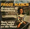 Cover: March, (Little) Peggy - Memories of Heidelberg /Male nicht gleich den Teufel an die Wand