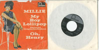 Cover: Millie (Small) - My Boy Lollipop (Deutsche Originalaufnahme) / Oh Henry