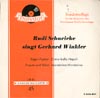 Cover: Rudi Schuricke - Rudi Schuricke singt Gerhard Winkler