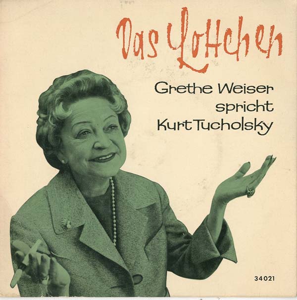 Albumcover Grethe Weiser - Das Lottchen - Grethe Weiser spricht Kurt Tucholsky