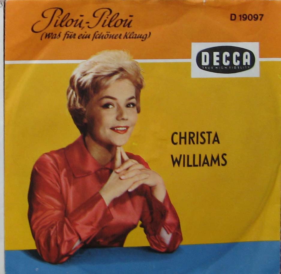 Albumcover Christa Williams - Pilou-Pilou/Niemals so verliebt