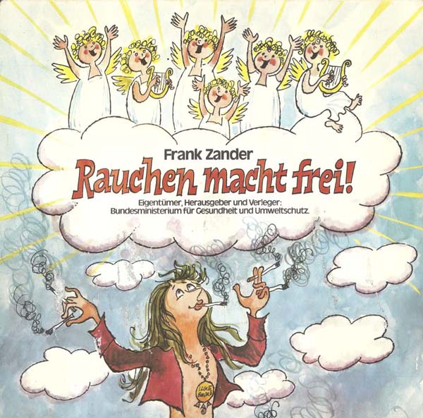 Albumcover Frank Zander - Rauchen macht frei (Flexi-Werbe-Single)