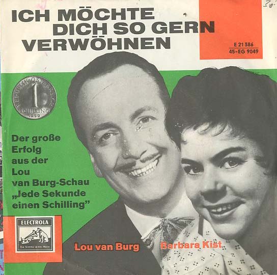 Albumcover Lou van Burg - Ich möchte dich so gern verwöhnen (mit Barbara Kist) / Warte bis die Sonne wieder scheint