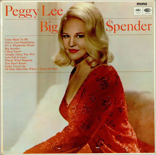 Albumcover Peggy Lee - Big Spender