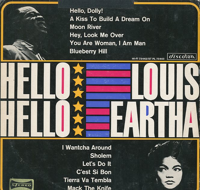 Albumcover Louis Armstrong - Hello Louis - Hello Eartha