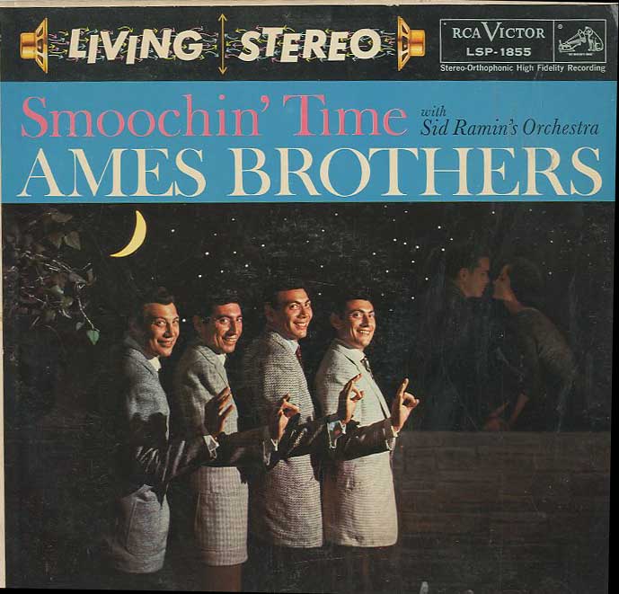 Albumcover Ames Brothers - Smoochin Time