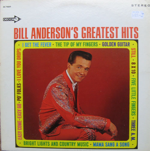 Albumcover Bill Anderson - Bill Andersons Greatest Hits