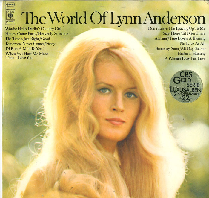 Albumcover Lynn Anderson - The World of Lynn Anderson (DLP)