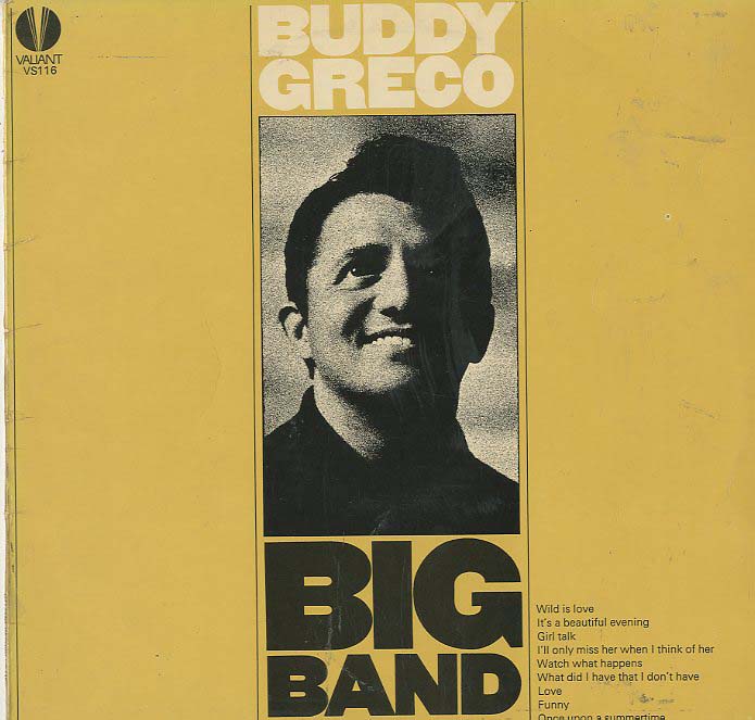 Albumcover Buddy Greco - Big Band & Balllads