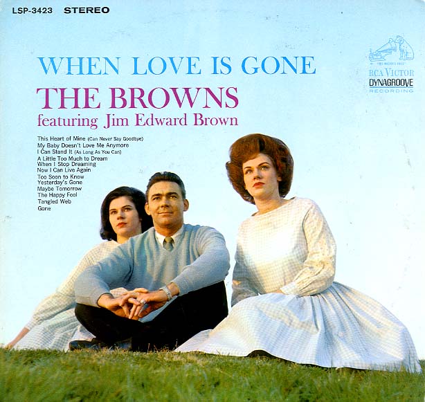 Albumcover The Browns - When Love Is Gone