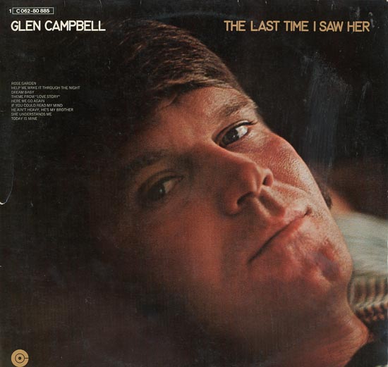 Albumcover Glen Campbell - The Last Time I Saw Her
