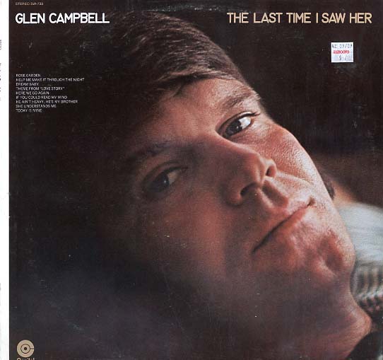 Albumcover Glen Campbell - The Last Time I Saw Her