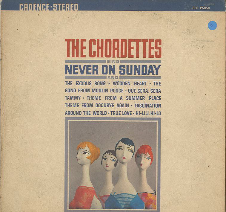 Albumcover The Chordettes - The Chordettes Sing Never On Sunday