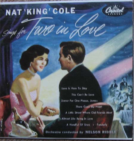Albumcover Nat King Cole - Sings For two in Love (25 cm)