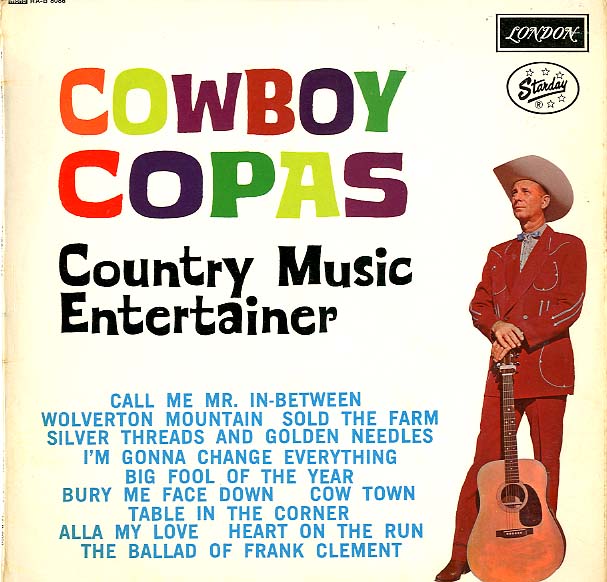 Albumcover Lloyd „Cowboy“ Copas - Country Entertainer No. 1