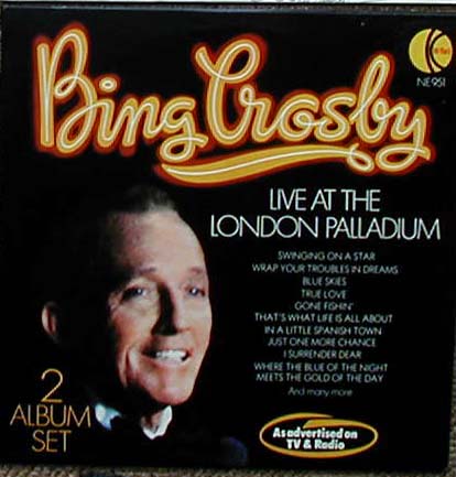 Albumcover Bing Crosby - Live at the London Palladium (DLP)