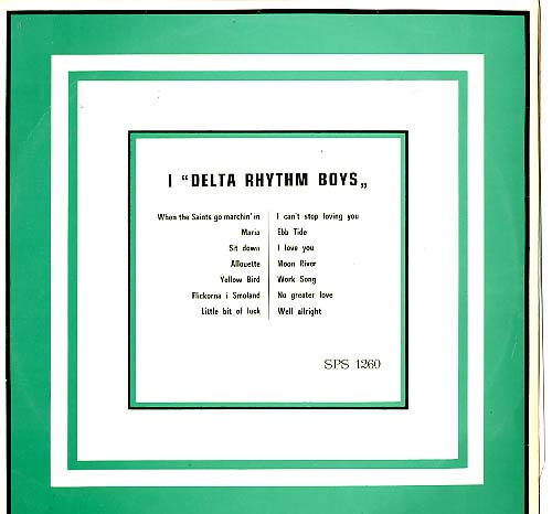 Albumcover The Delta Rhythm Boys - I Delta Rhythm Boys
