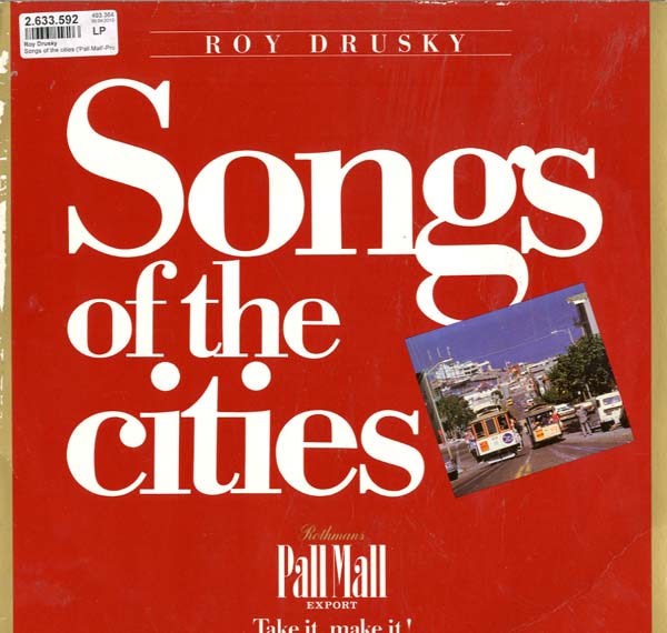 Albumcover Werbeplatten - Songs of the Cities (Pall Mall Promo)