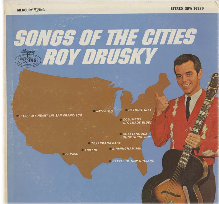Albumcover Roy Drusky - Songs of the Cities
