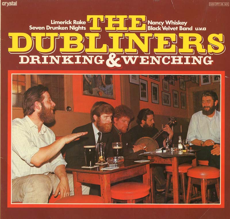 Albumcover The Dubliners - Drinking & Wenching
