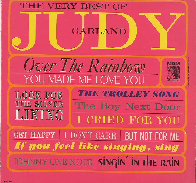 Albumcover Judy Garland - The Very Best Of Judy Garland