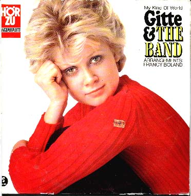 Albumcover Gitte - Gitte And The Band - My Kind of World - Arrangements Francy Boland
