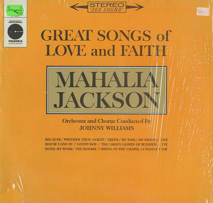 Albumcover Mahalia Jackson - Great Songs of Love and Faith