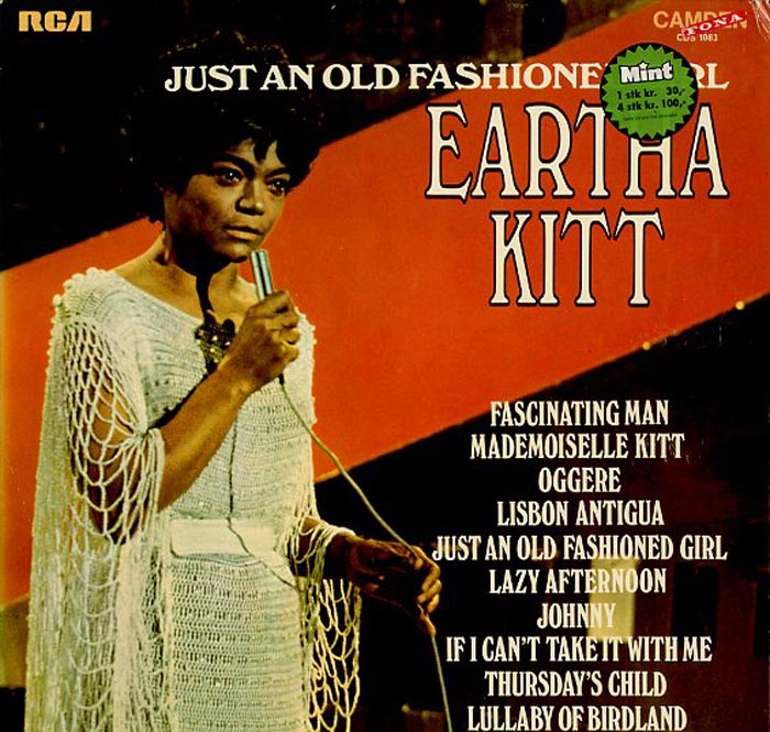 Albumcover Eartha Kitt - Just An old Fashioned Girl